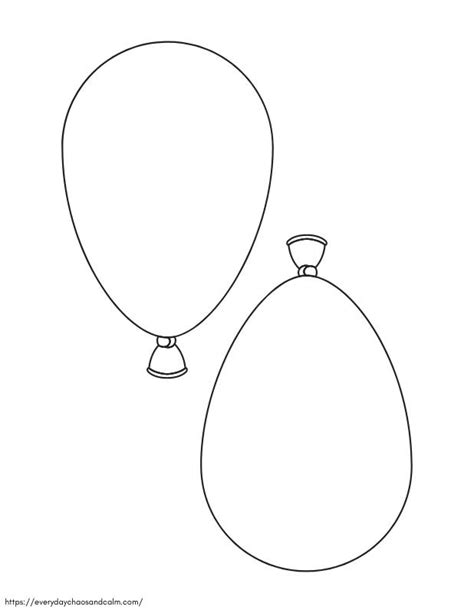 free printable balloons template|balloon templates to cut out.